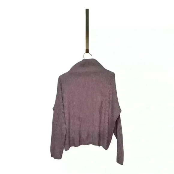 Eileen Fisher Women’s Wool Pink Mock Neck Sweater, size S - Picture 2 of 7